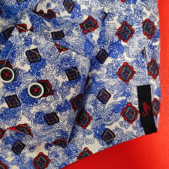 Sugar long sleeve button up shirt men's size XL - Picture 6 of 8